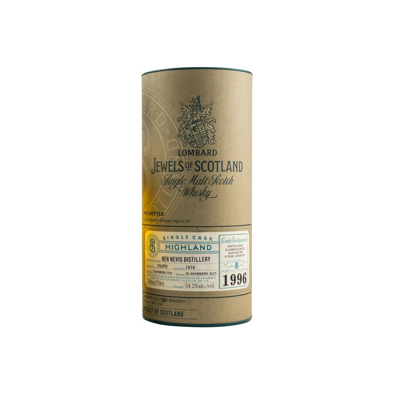 Ben Nevis 1996 19 Years Single Malt Whisky 3