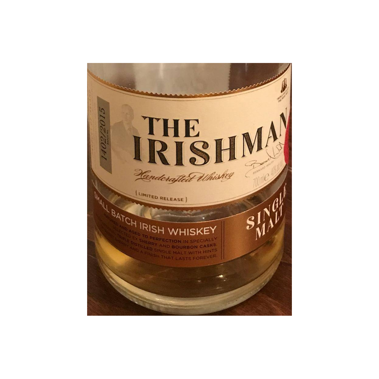 The Irishman Single Malt Whisky