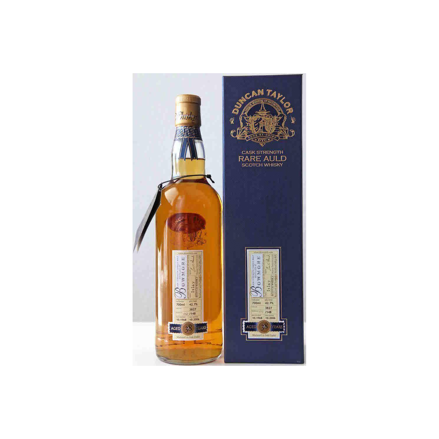 Bowmore Rare Auld 1968 38 Years Single Malt Whisky 3