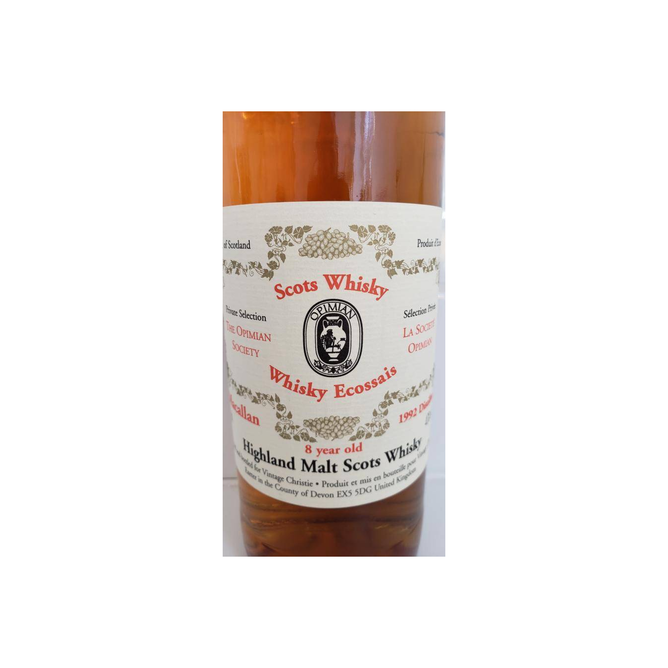 The Macallan 1992 8 Years Single Malt Whisky 2