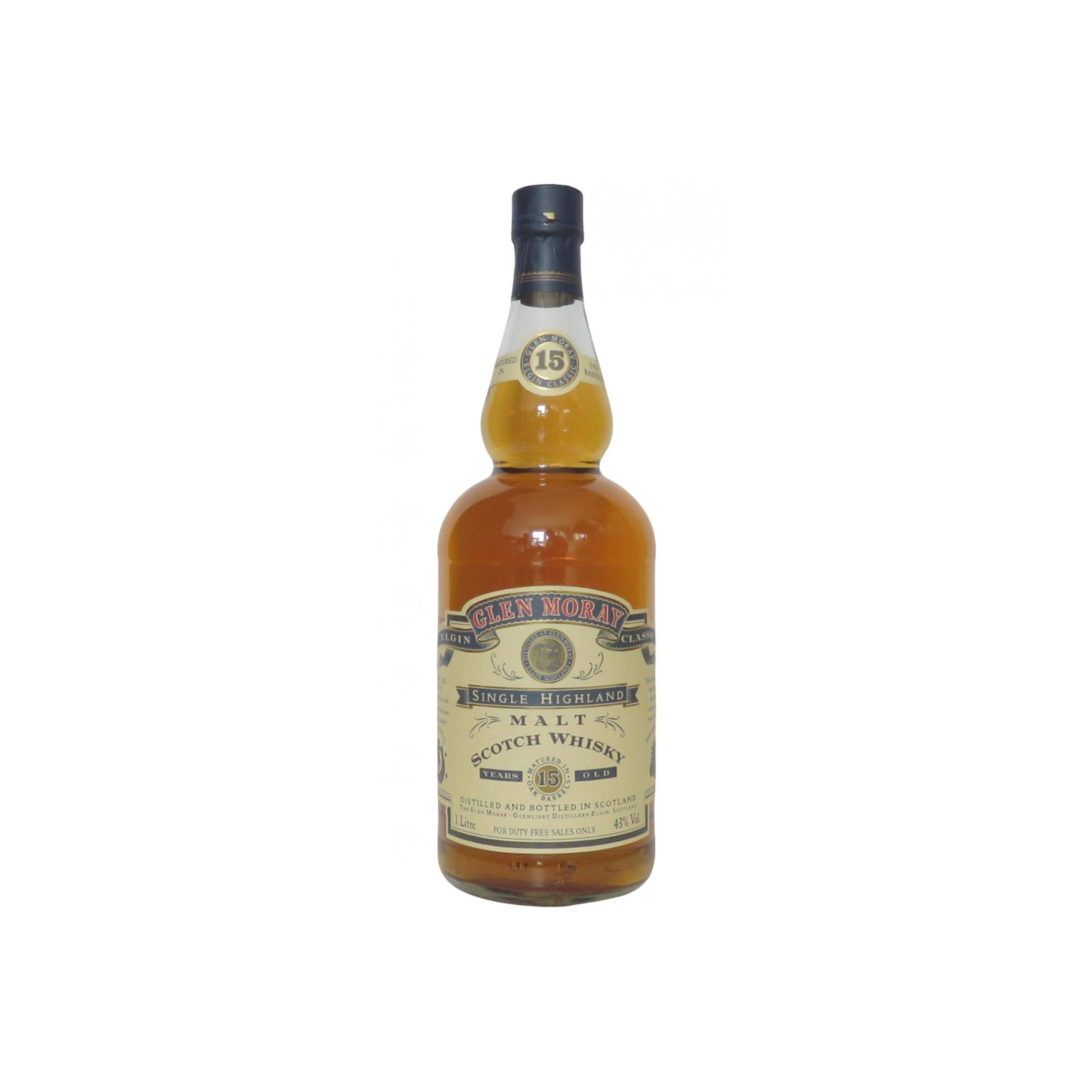 Glen Moray 15 Years Single Malt Whisky