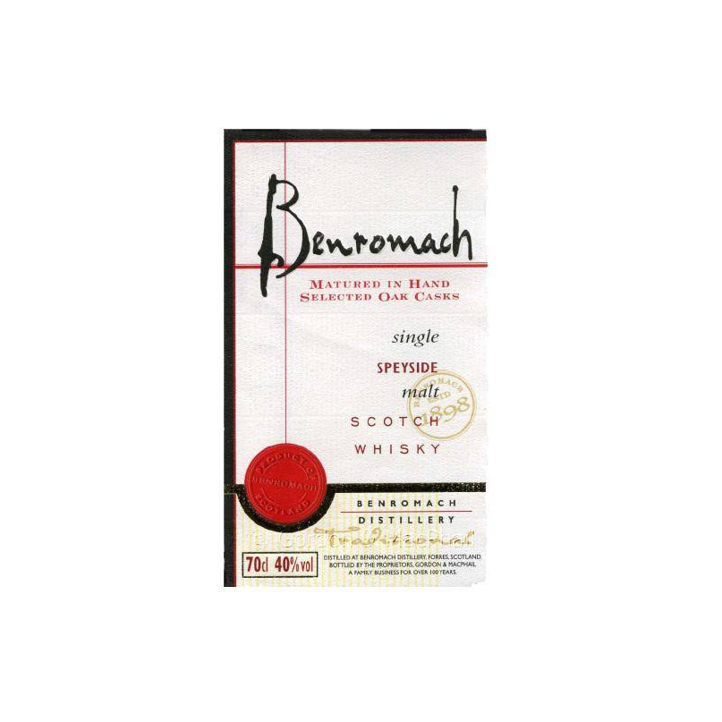 Benromach Single Malt Whisky 2