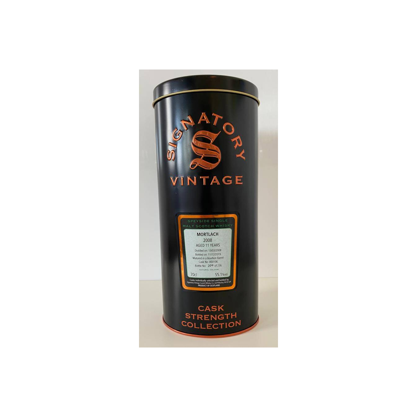 Mortlach Cask Strength Collection 2008 11 Years Single Malt Whisky 2