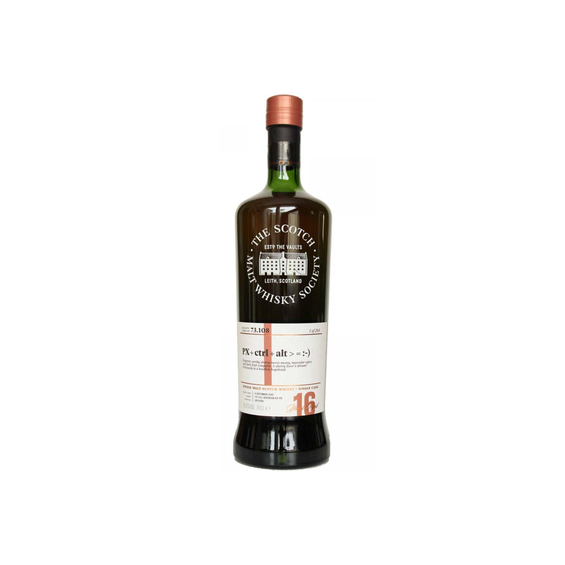 The Scotch Malt Whisky Society 2002 16 Years Single Malt Whisky