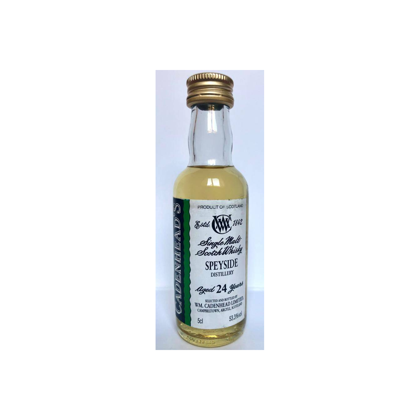 Spey Miniature 1991 24 Years Single Malt Whisky