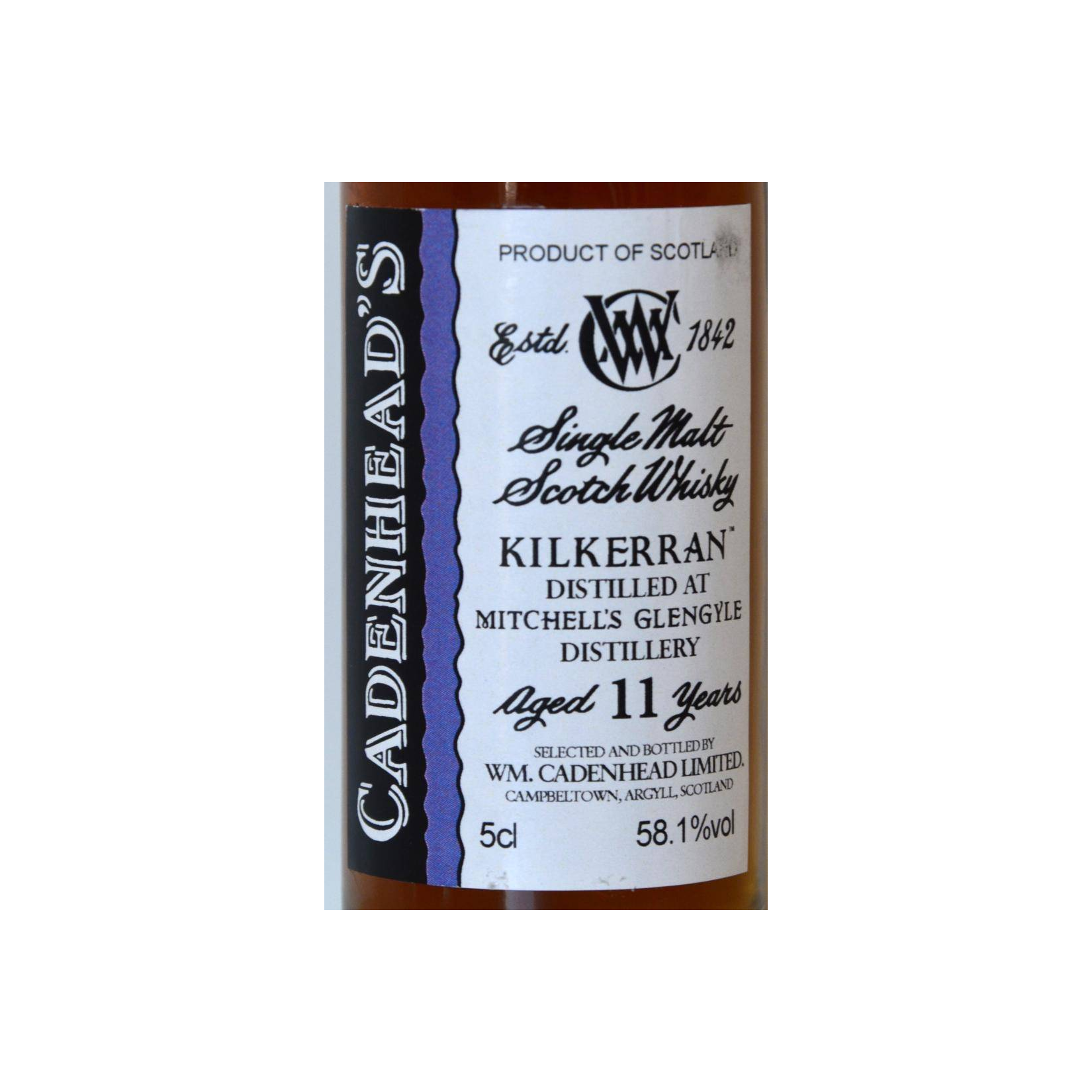 Cadenhead Miniature 11 Years Single Malt Whisky 2