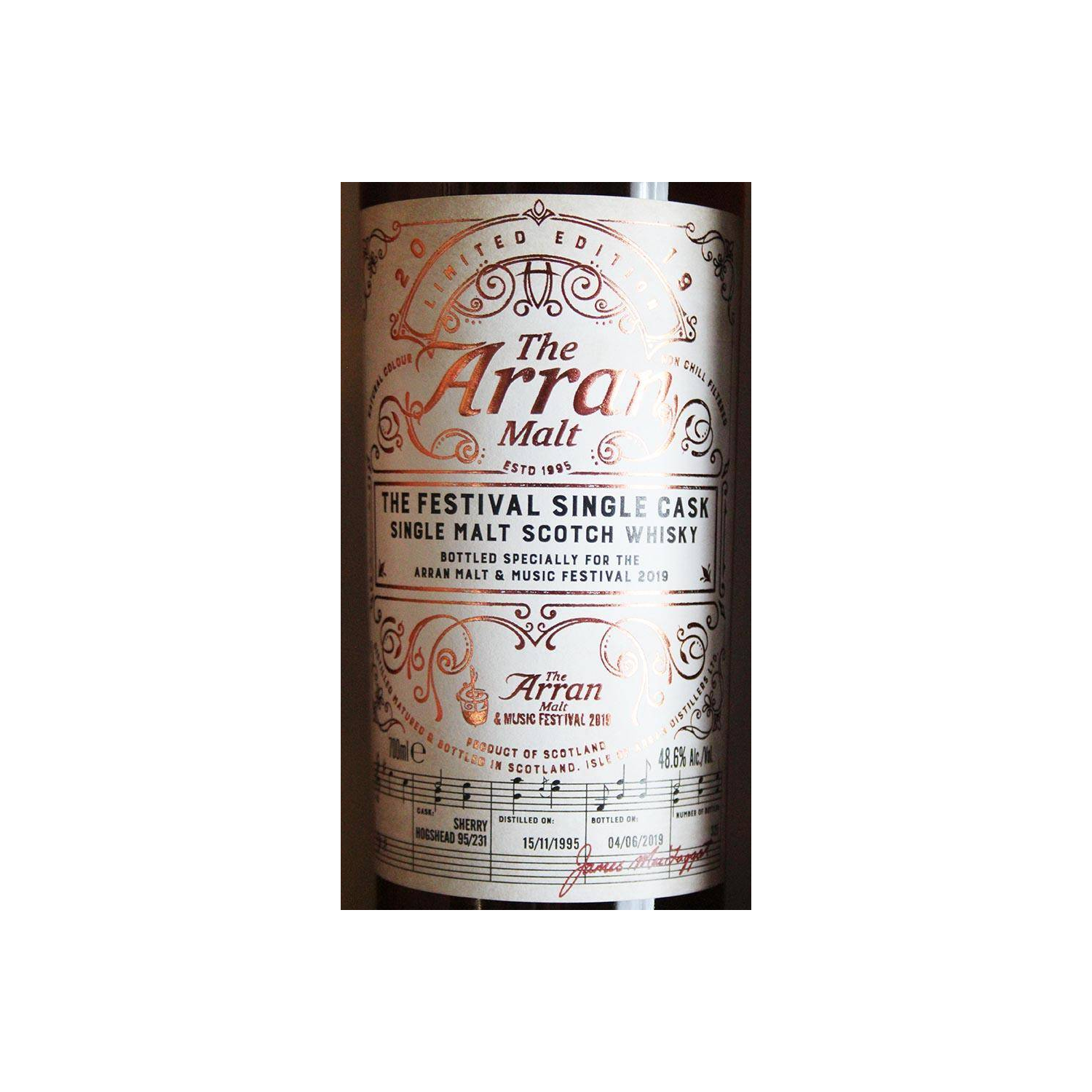 Arran 1995 23 Years Single Malt Whisky 2