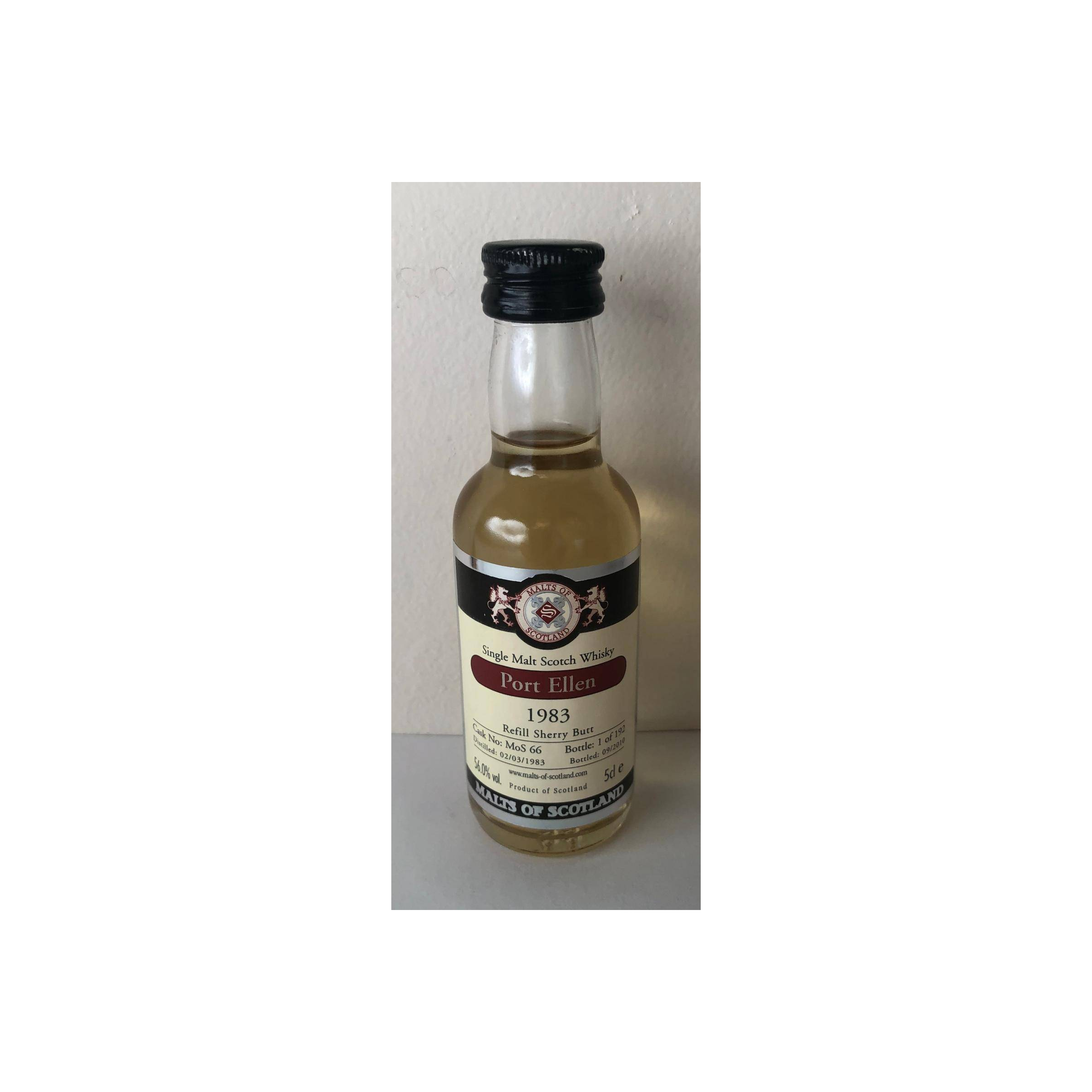Port Ellen Miniature 1983 27 Years Single Malt Whisky 2