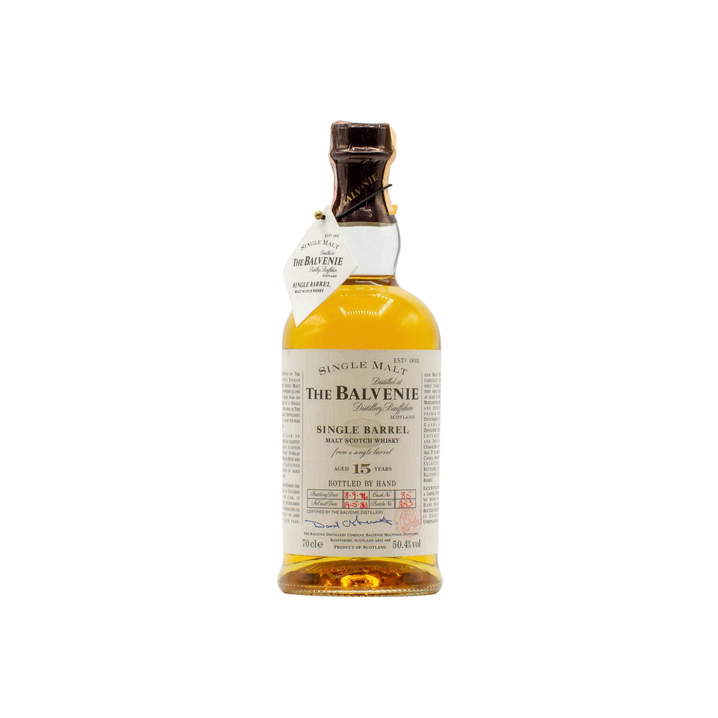 The Balvenie Single Cask 1980 15 Years Single Malt Whisky