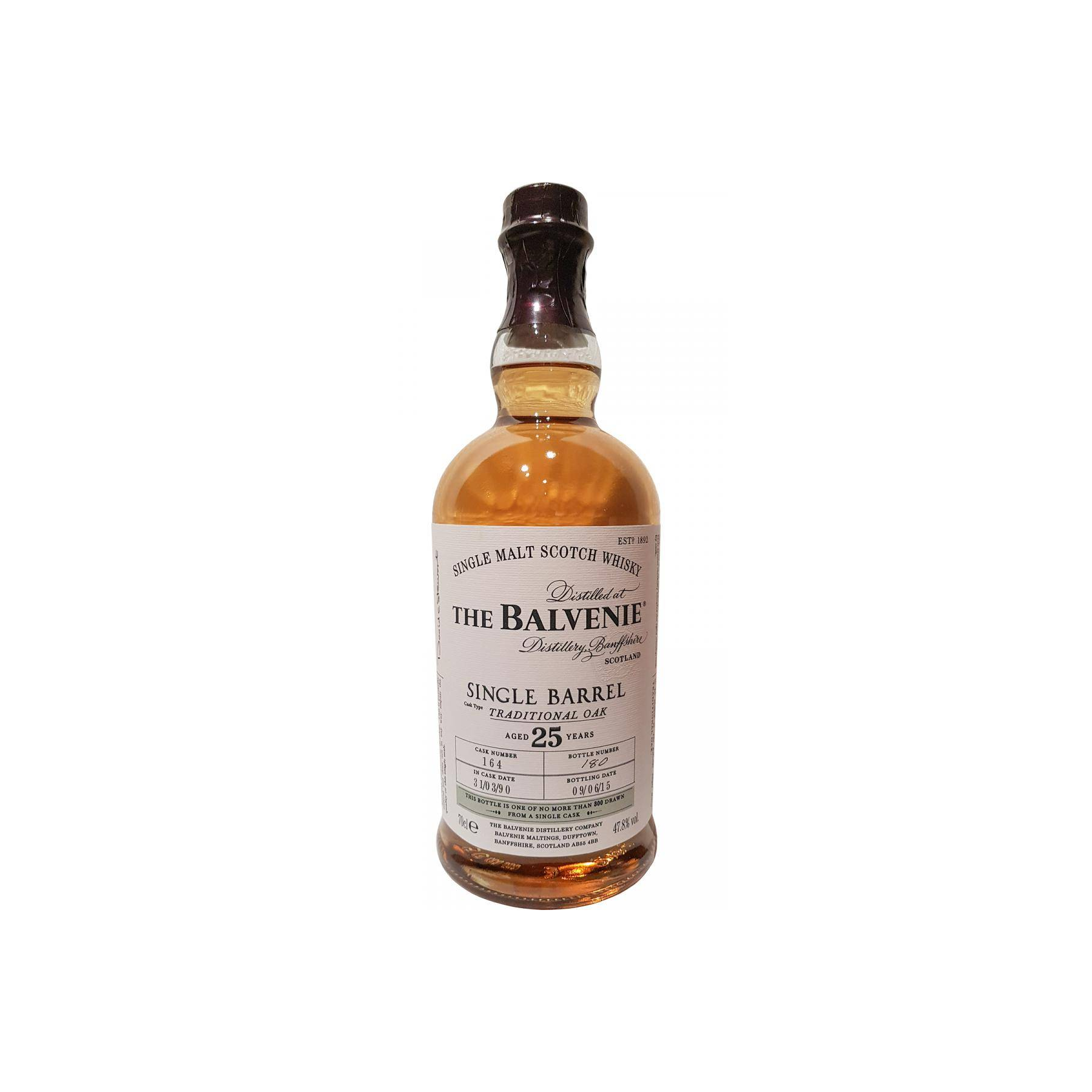 The Balvenie 1990 25 Years Single Malt Whisky