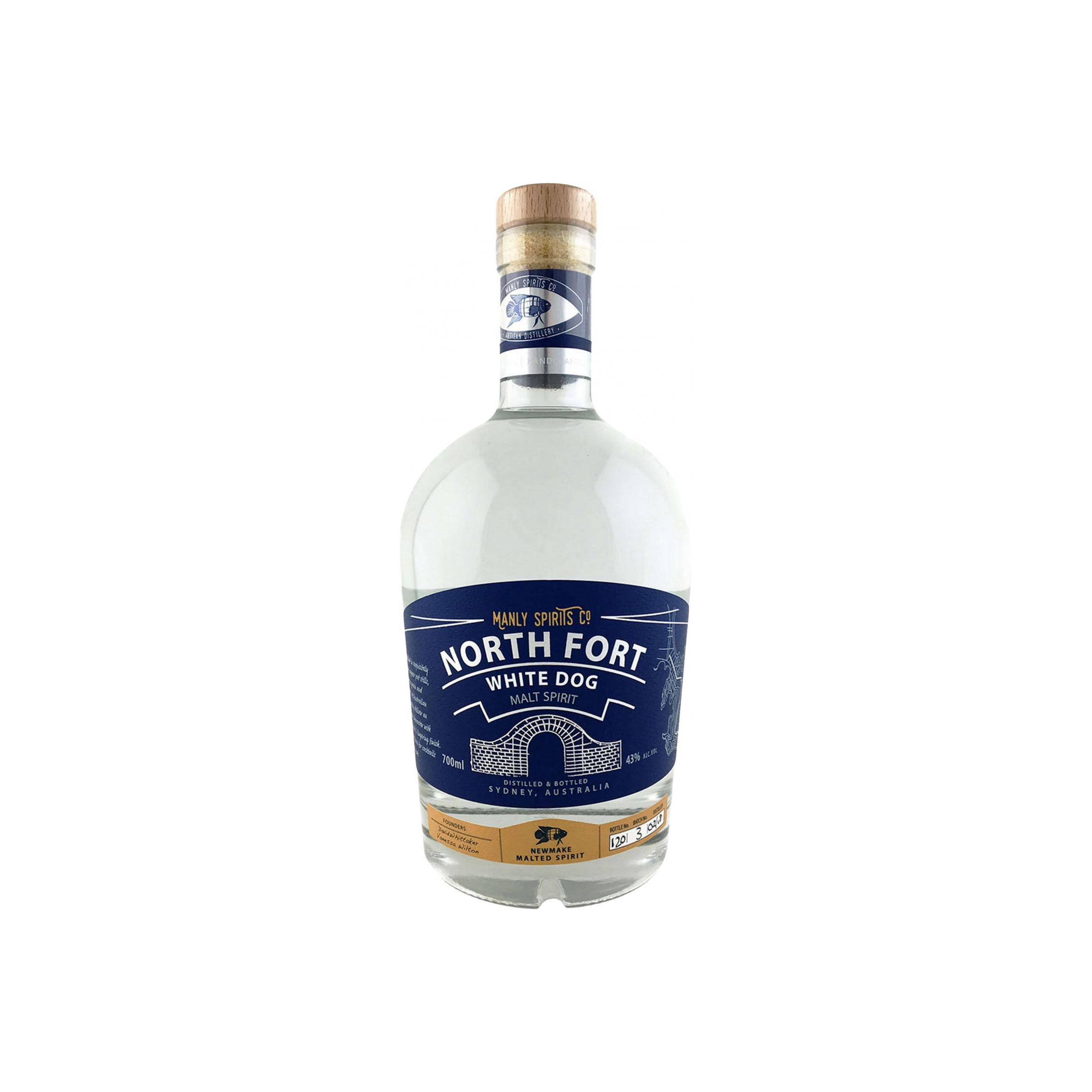 Manly Spirits North Fort - White Dog
