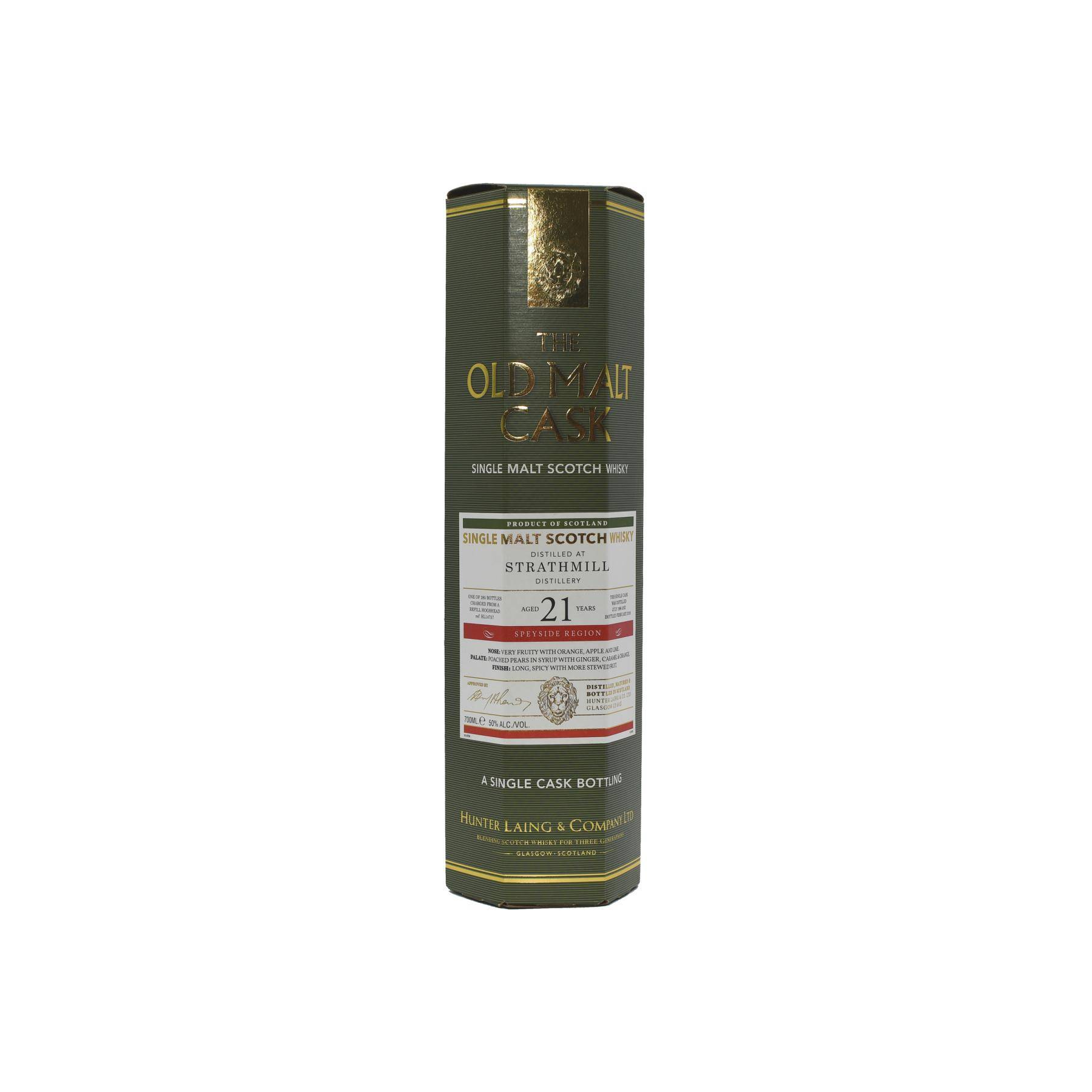 Strathmill Old Malt Cask 1996 21 Years Single Malt Whisky 3