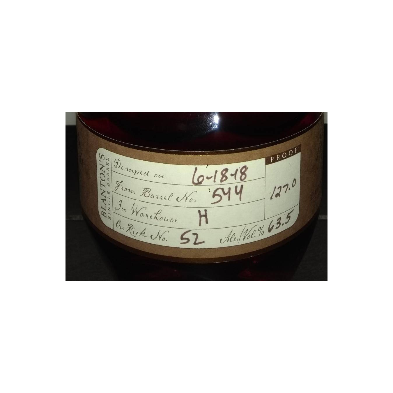 Blanton's Bourbon Whisky