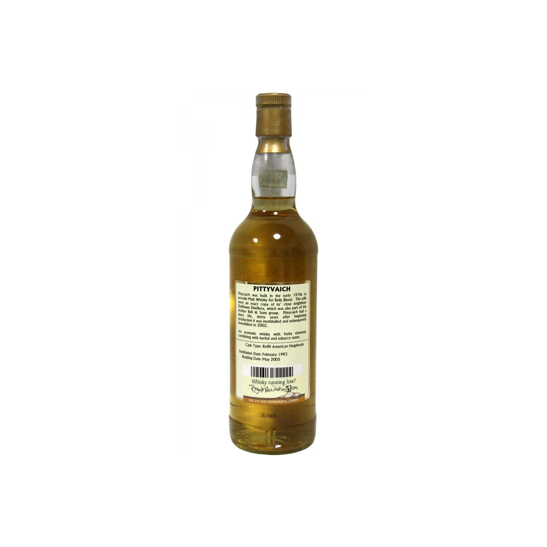 Pittyvaich Connoisseurs Choice 1993 12 Years Single Malt Whisky 3