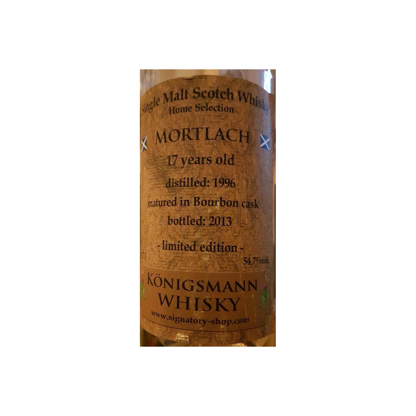 Mortlach 1996 17 Years Single Malt Whisky 2