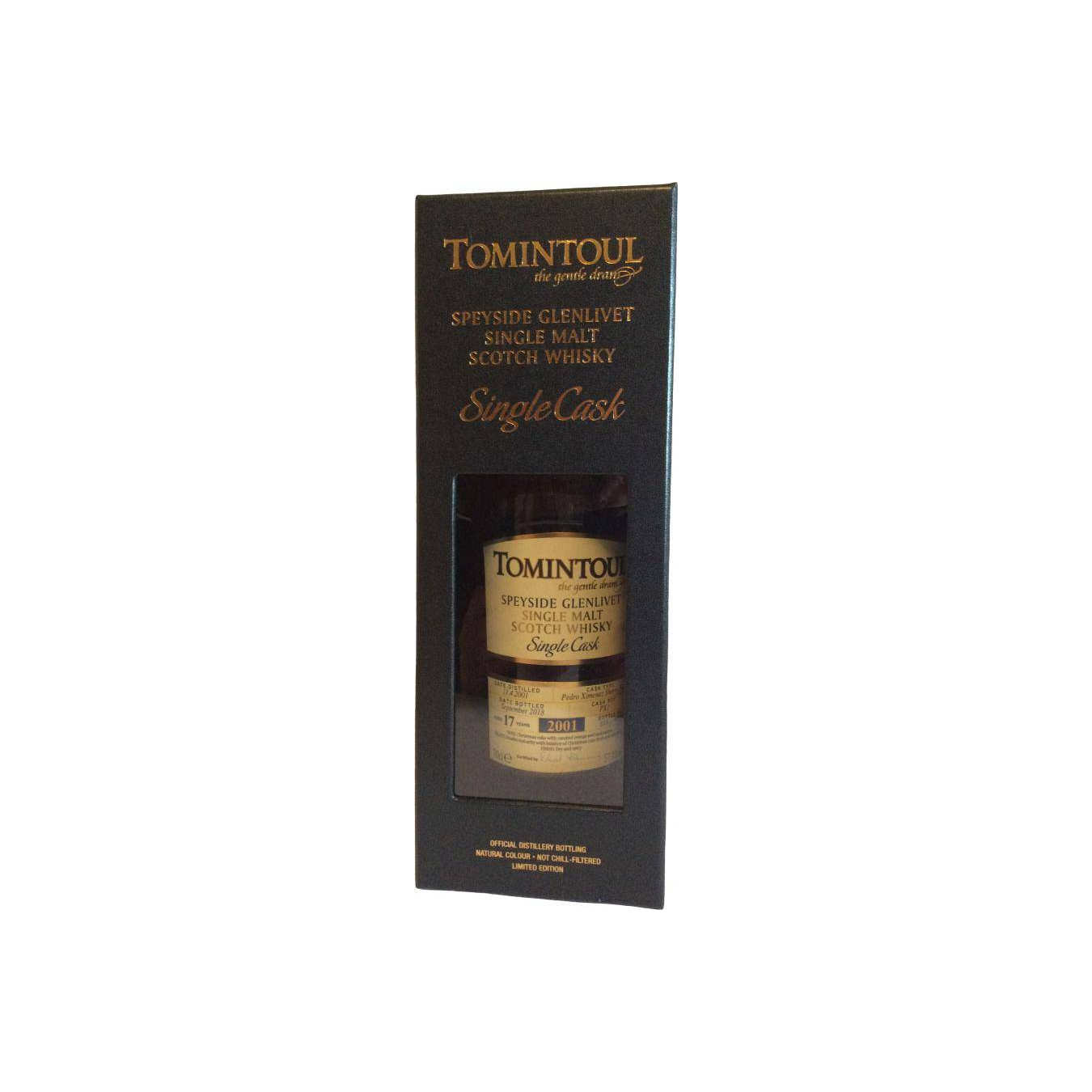 Tomintoul Single Cask 2001 17 Years Single Malt Whisky 3