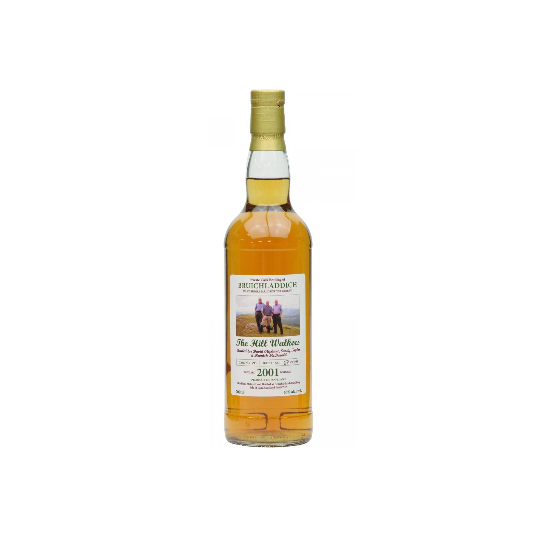 Bruichladdich 2001 8 Years Single Malt Whisky 3
