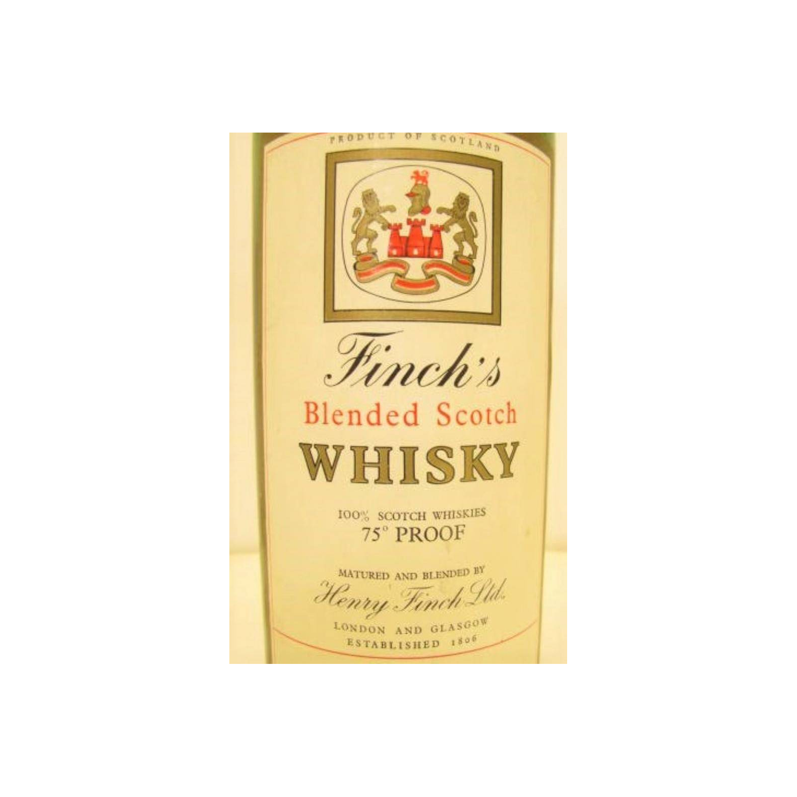 Finch's Finest Blended Whisky