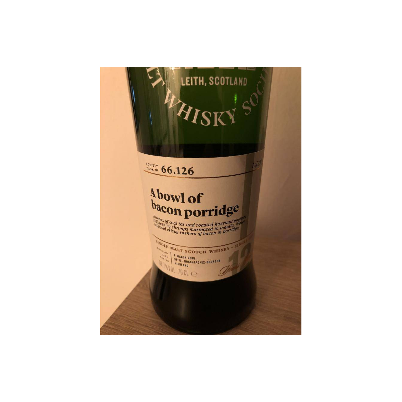 The Scotch Malt Whisky Society 2006 12 Years Single Malt Whisky 2