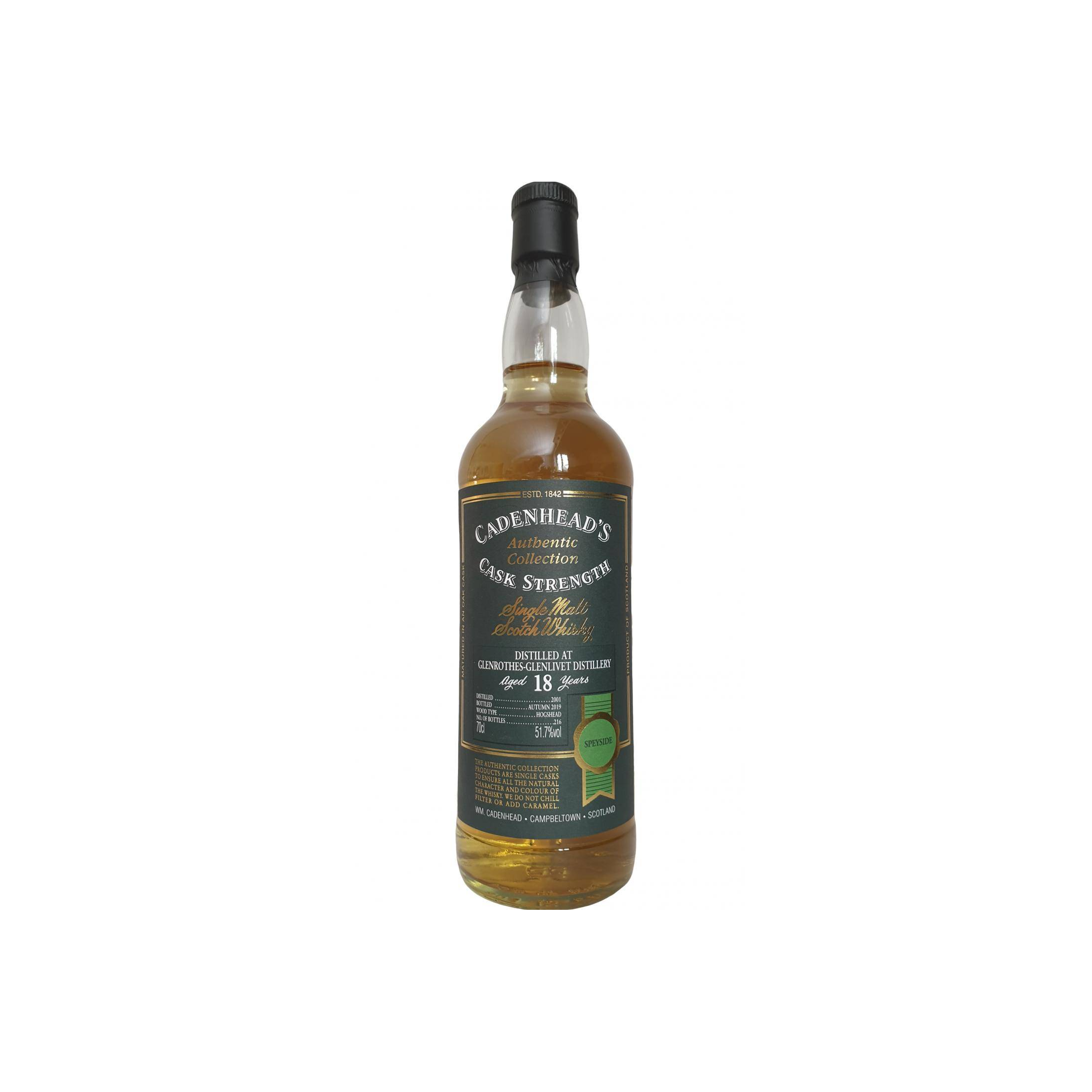 The Glenrothes Authentic Collection 2001 18 Years Single Malt Whisky