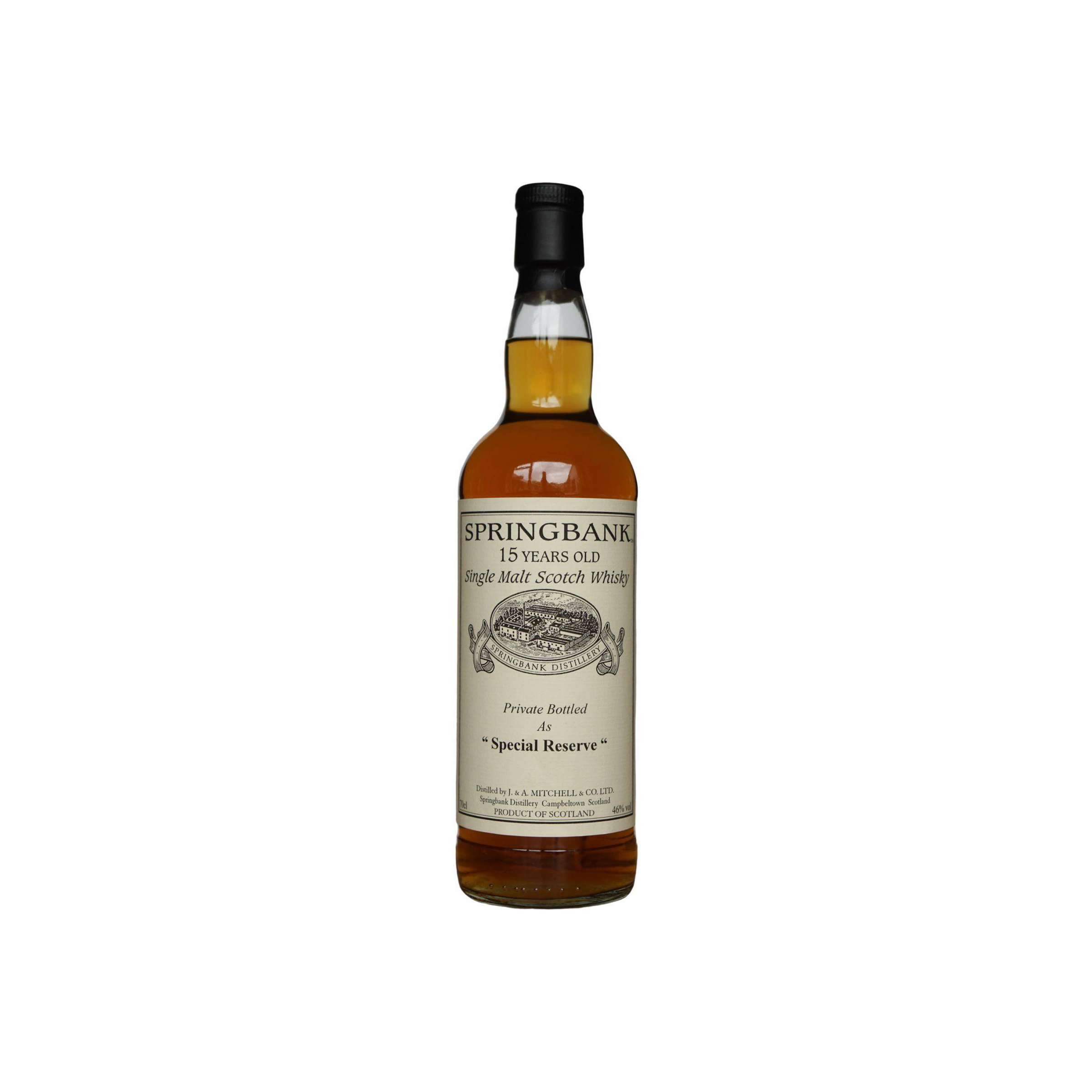 Springbank Private Bottling 1996 15 Years Single Malt Whisky