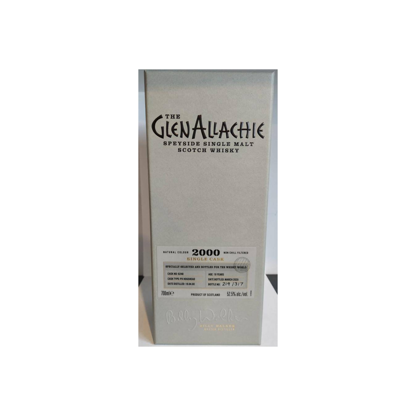 The GlenAllachie 2000 19 Years Single Malt Whisky 3