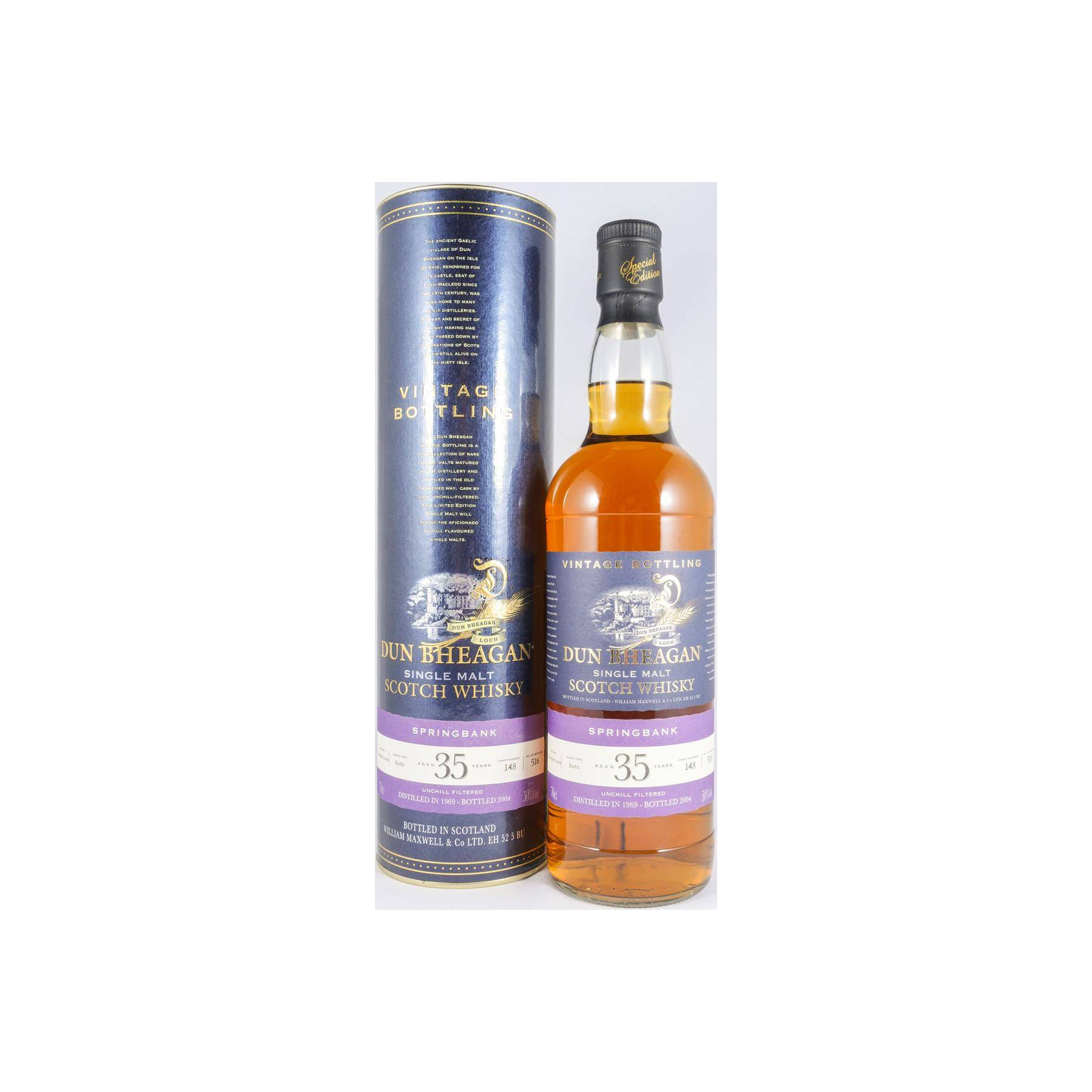 Springbank 1969 35 Years Single Malt Whisky 3