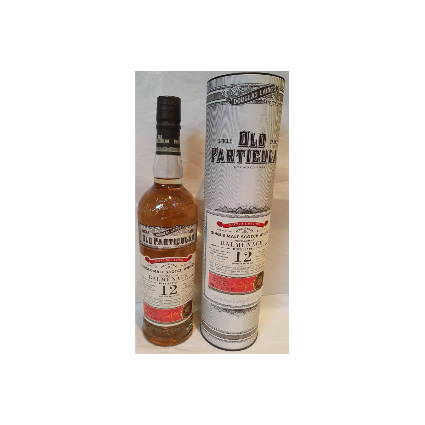 Balmenach Old Particular 2007 12 Years Single Malt Whisky 2