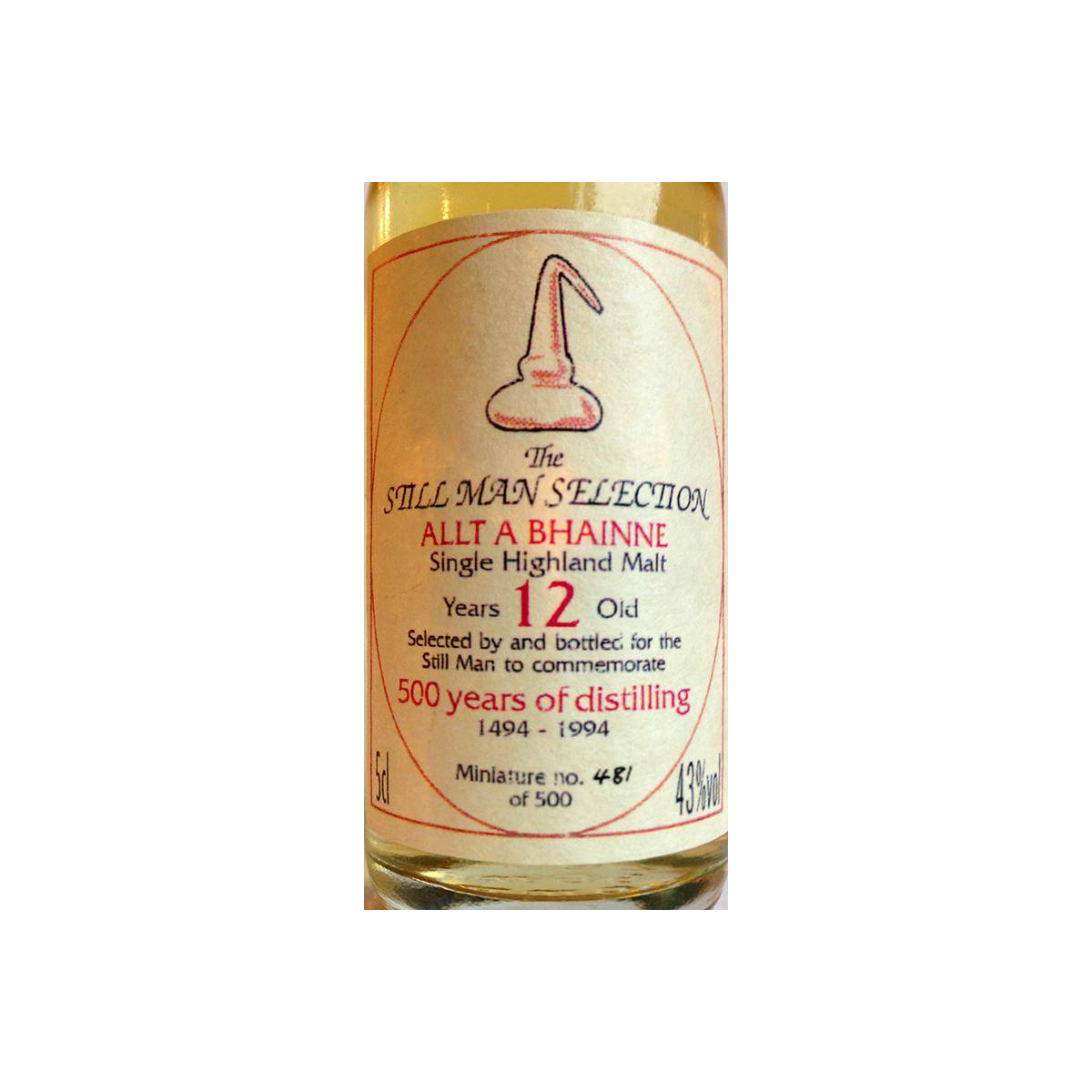 Allt-A-Bhainne 12 Years Single Malt Whisky 3