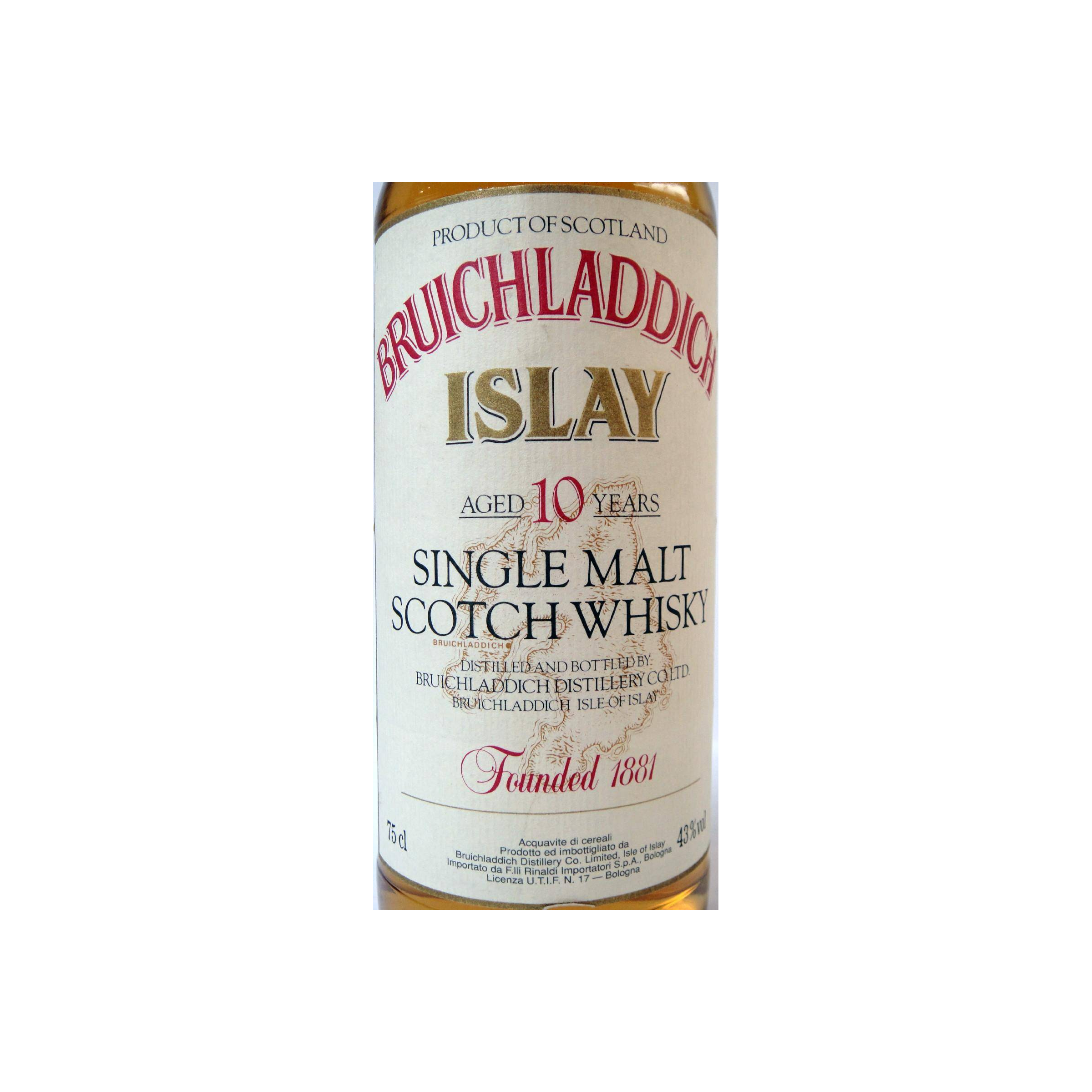 Bruichladdich 10 Years Single Malt Whisky 2