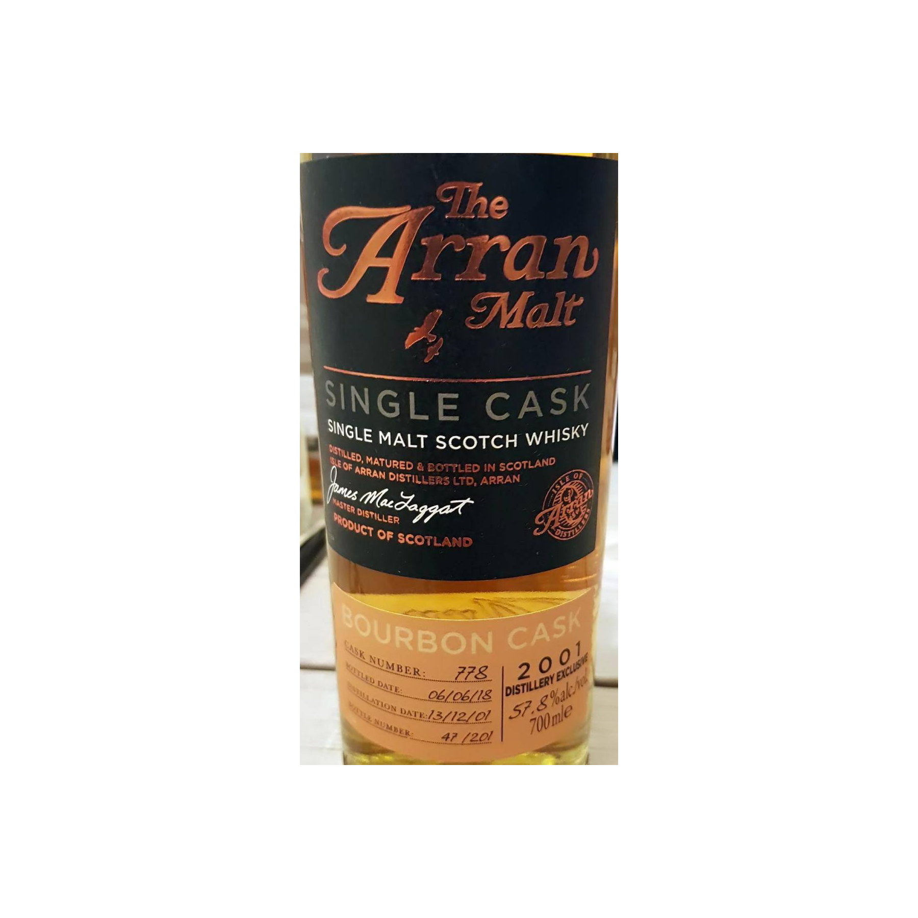 Arran 2001 16 Years Single Malt Whisky 2