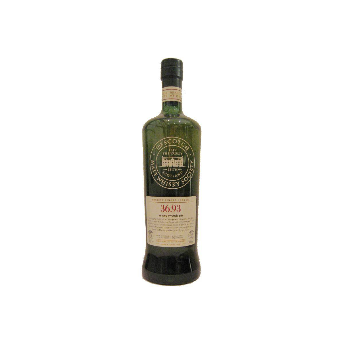 The Scotch Malt Whisky Society 2002 13 Years Single Malt Whisky