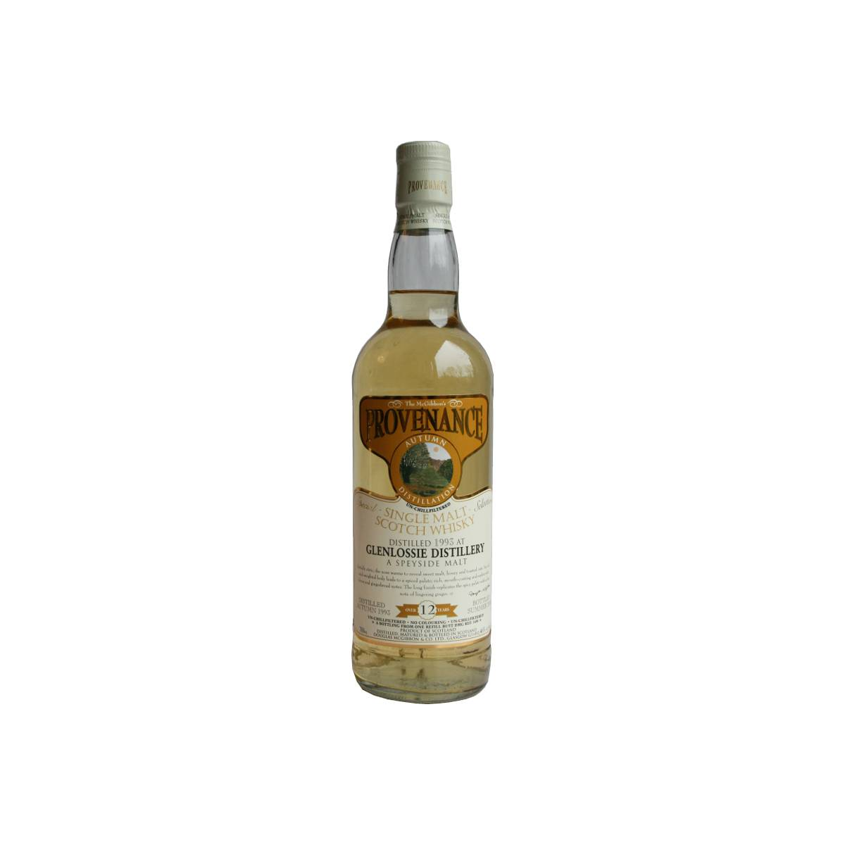 Glenlossie McGibbon's Provenance 1993 12 Years Single Malt Whisky