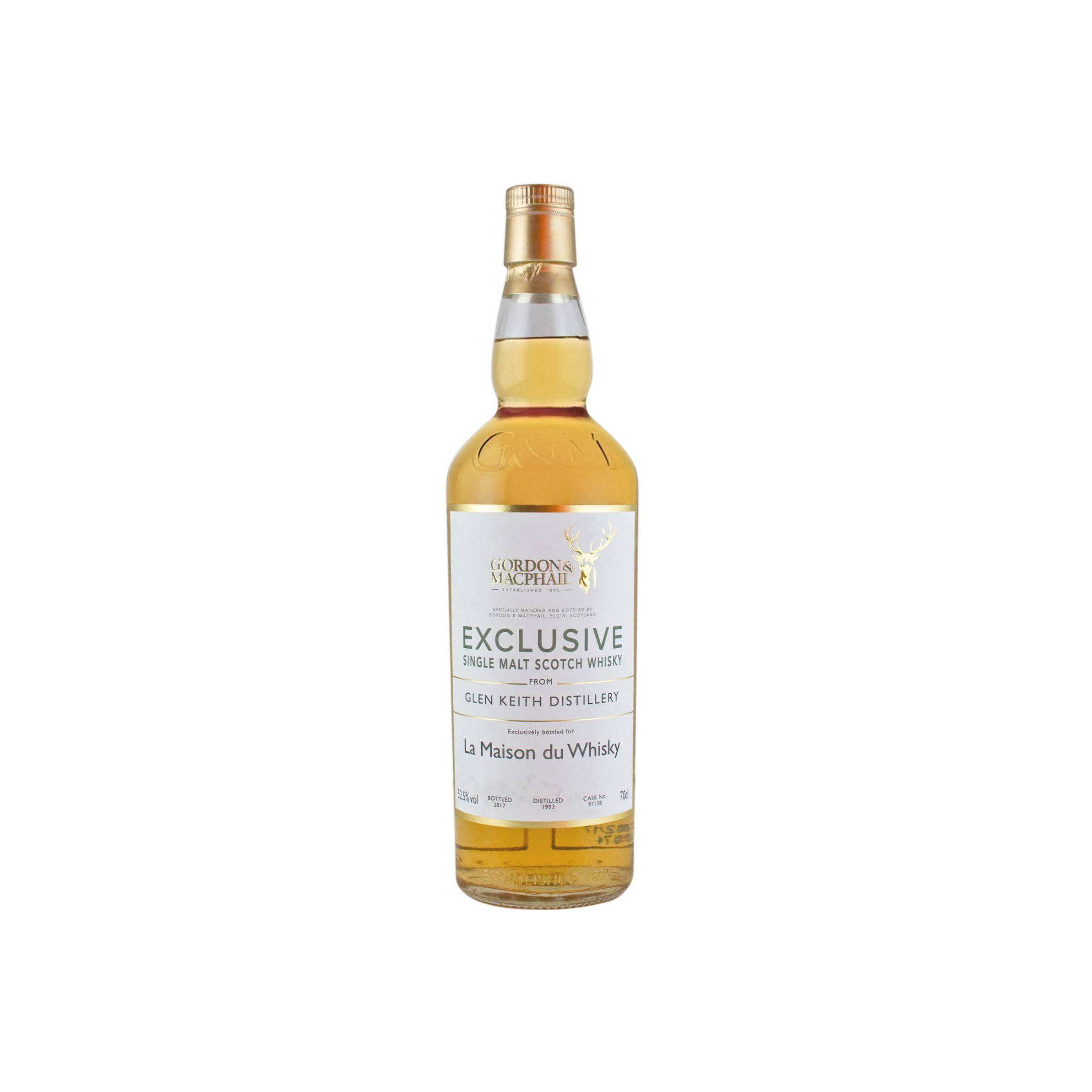 Glen Keith 1993 23 Years Single Malt Whisky