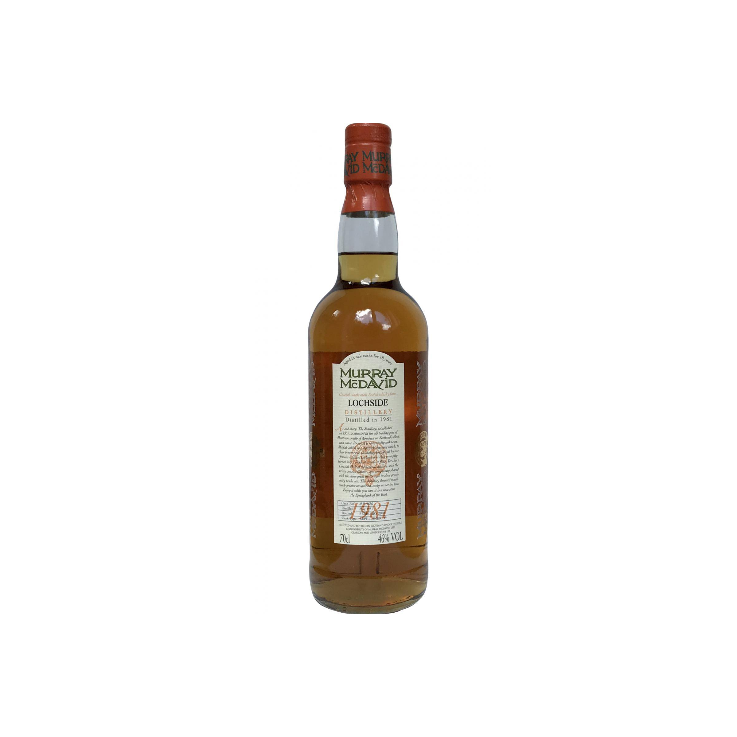 Lochside 1981 18 Years Single Malt Whisky
