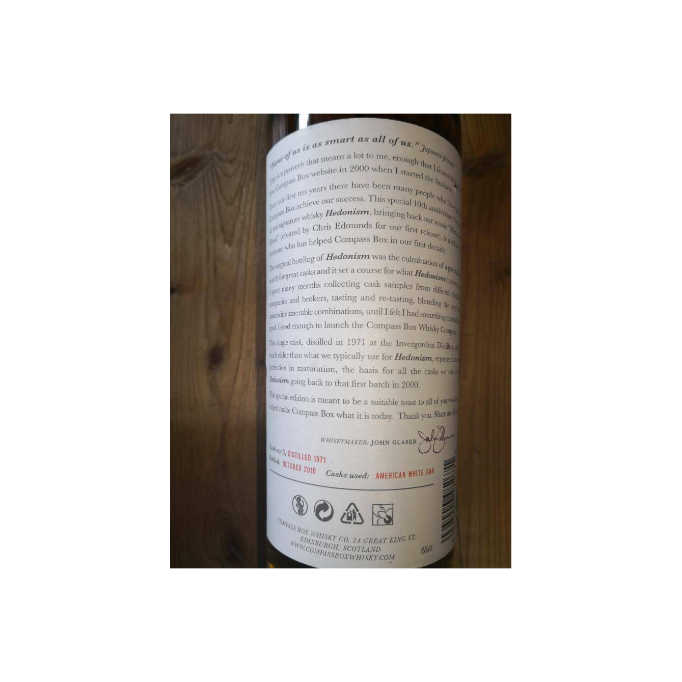 Invergordon 1971 38 Years Single Grain Whisky 3