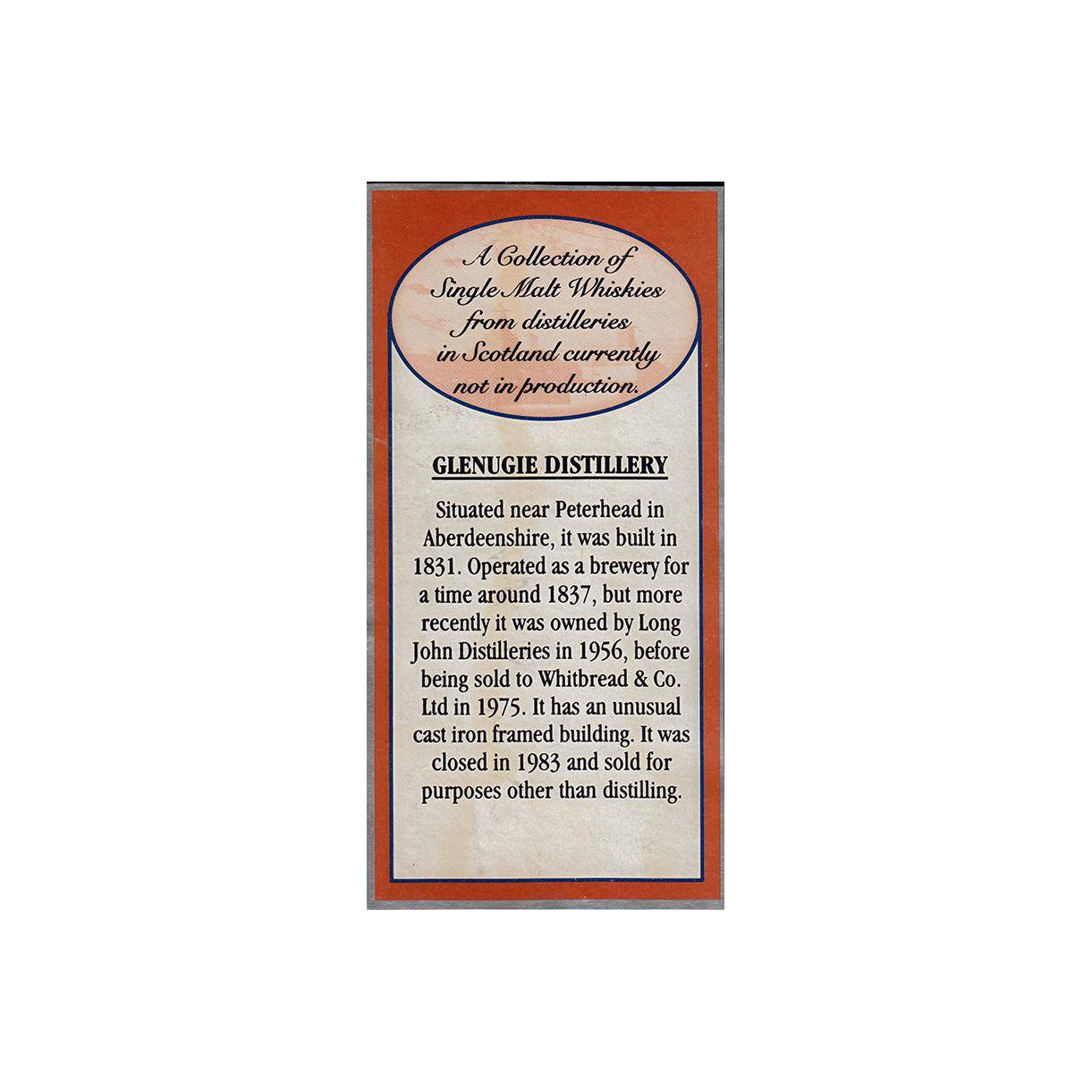 Glenugie 1978 19 Years Single Malt Whisky 3