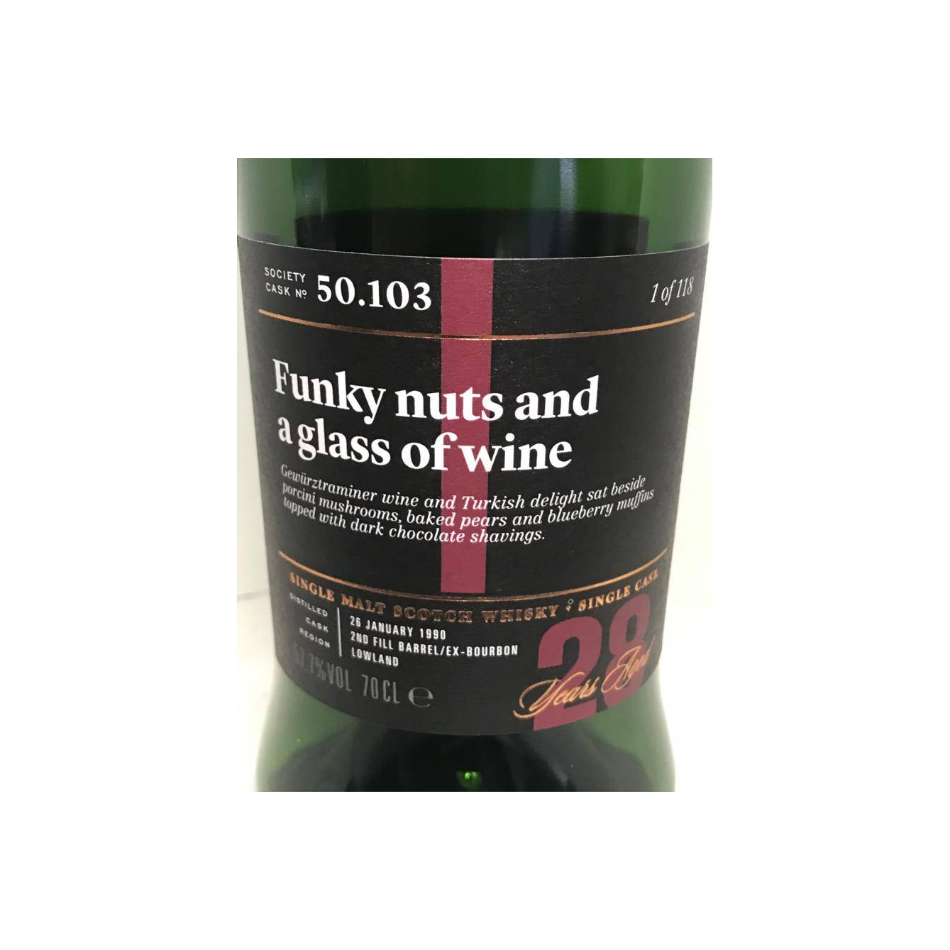 The Scotch Malt Whisky Society 1990 28 Years Single Malt Whisky 2