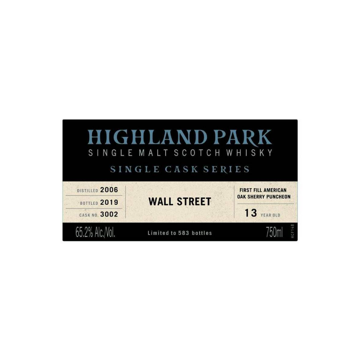 Highland Park Single Cask 2006 13 Years Single Malt Whisky