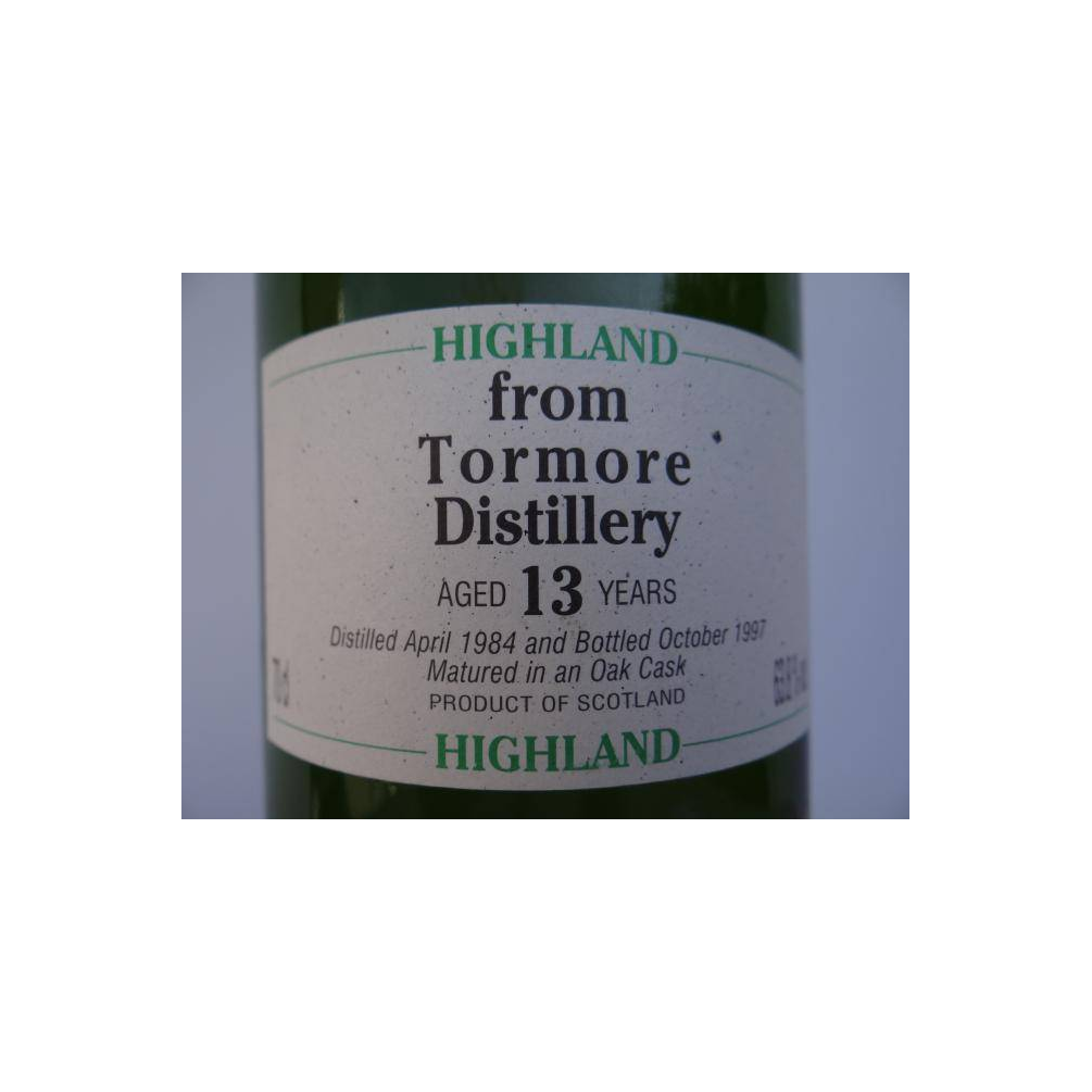Tormore Authentic Collection 1984 13 Years Single Malt Whisky 2