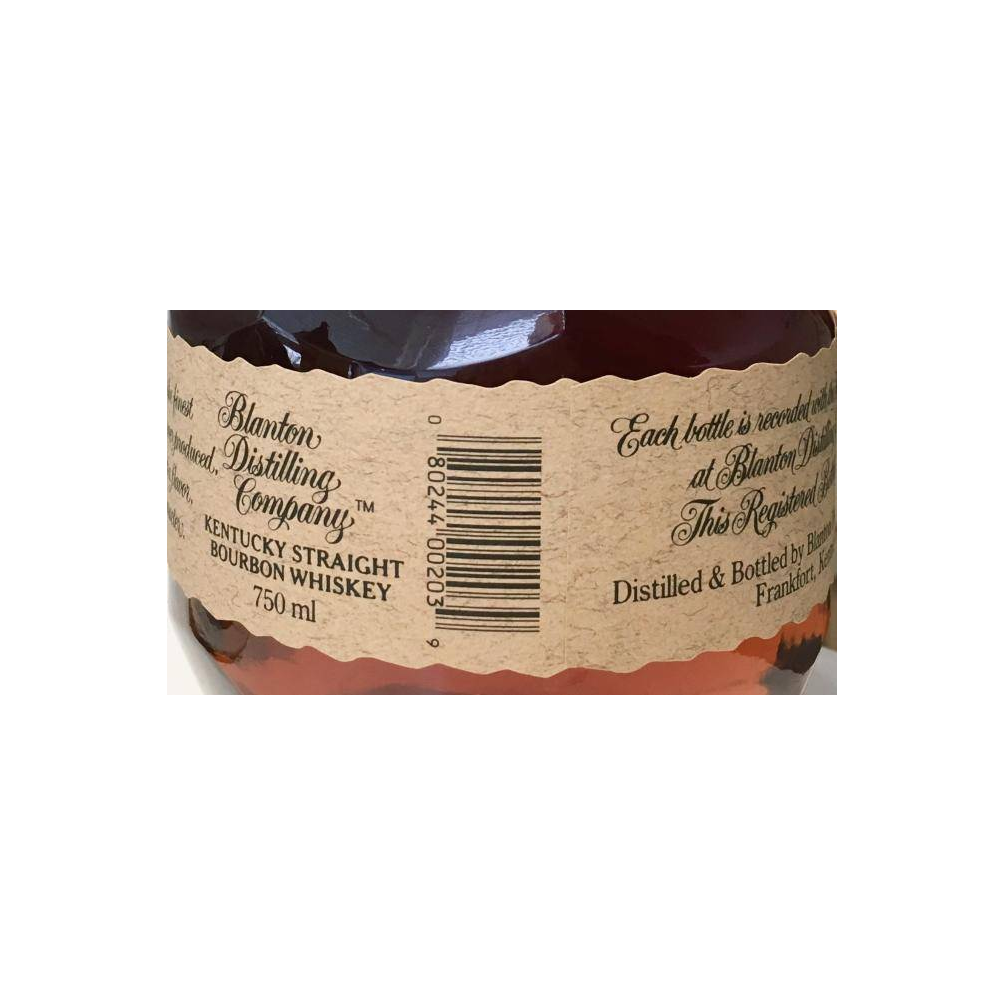 Blanton's Single Barrel Bourbon Whiskey Bourbon Whisky 2