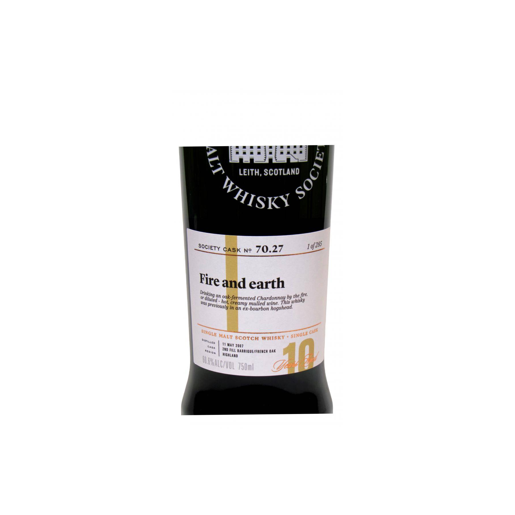 The Scotch Malt Whisky Society 2007 10 Years Single Malt Whisky 2