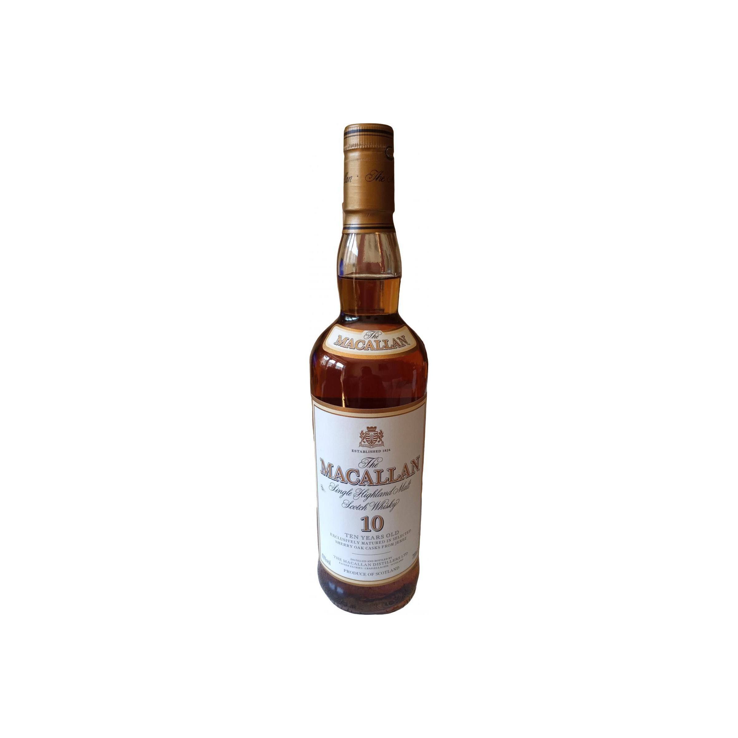 The Macallan 10 Years Single Malt Whisky
