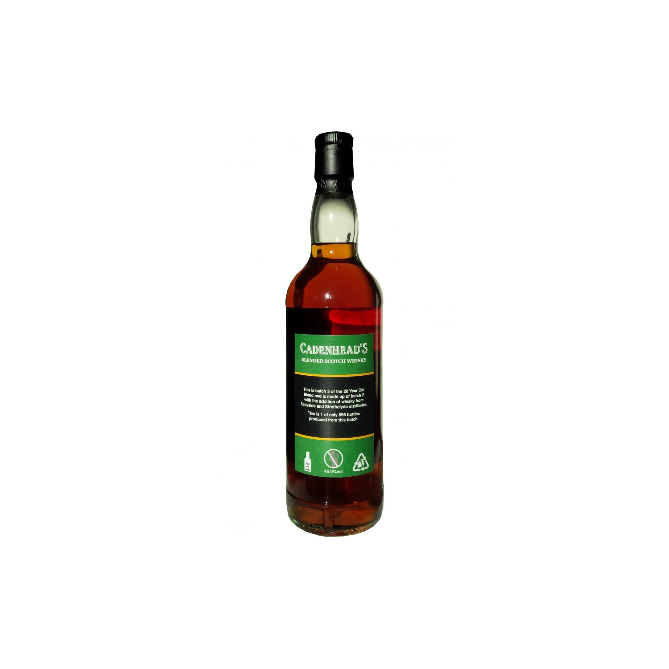 Cadenhead Blended Scotch Whisky 20 Years Blended Whisky 2