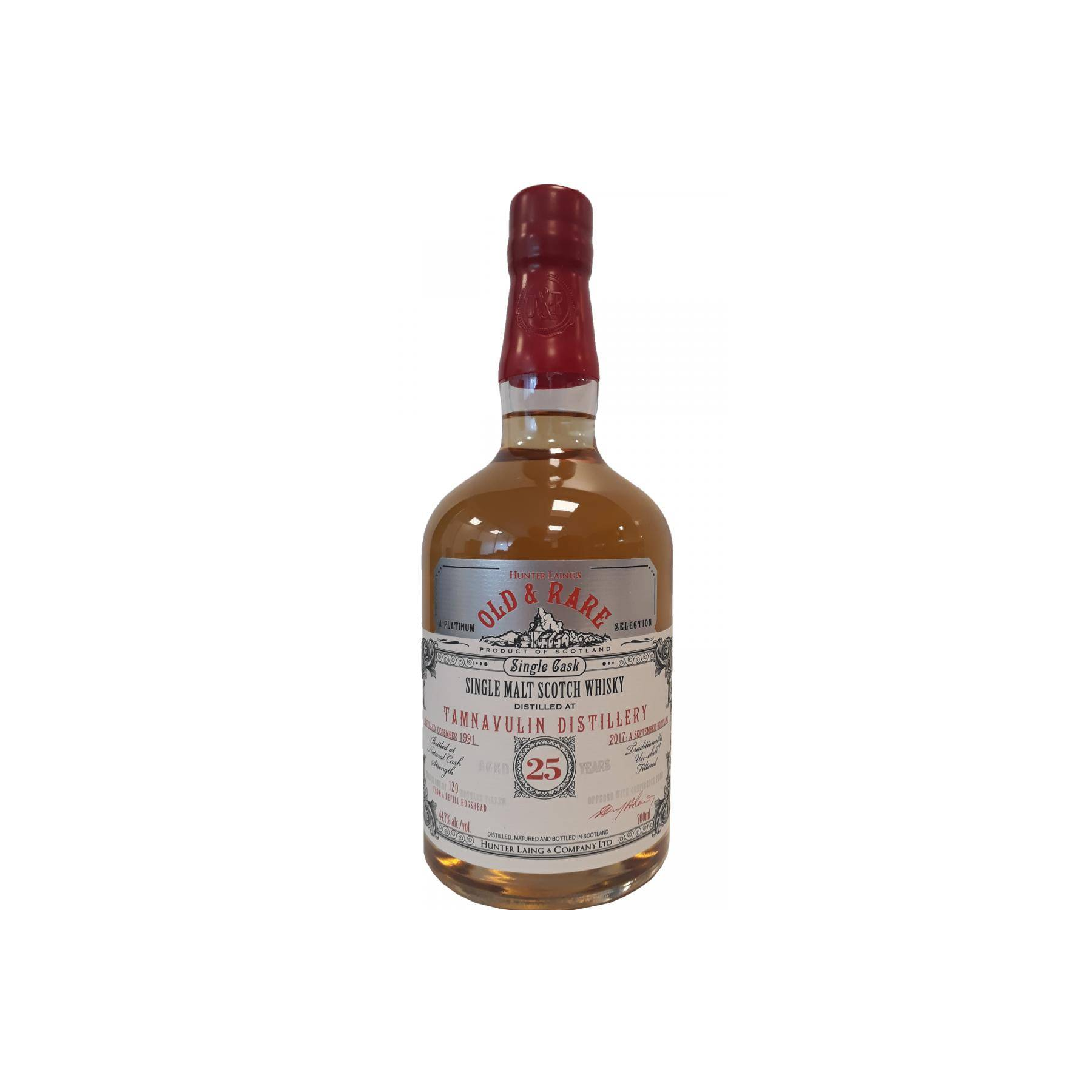 Tamnavulin 1991 25 Years Single Malt Whisky