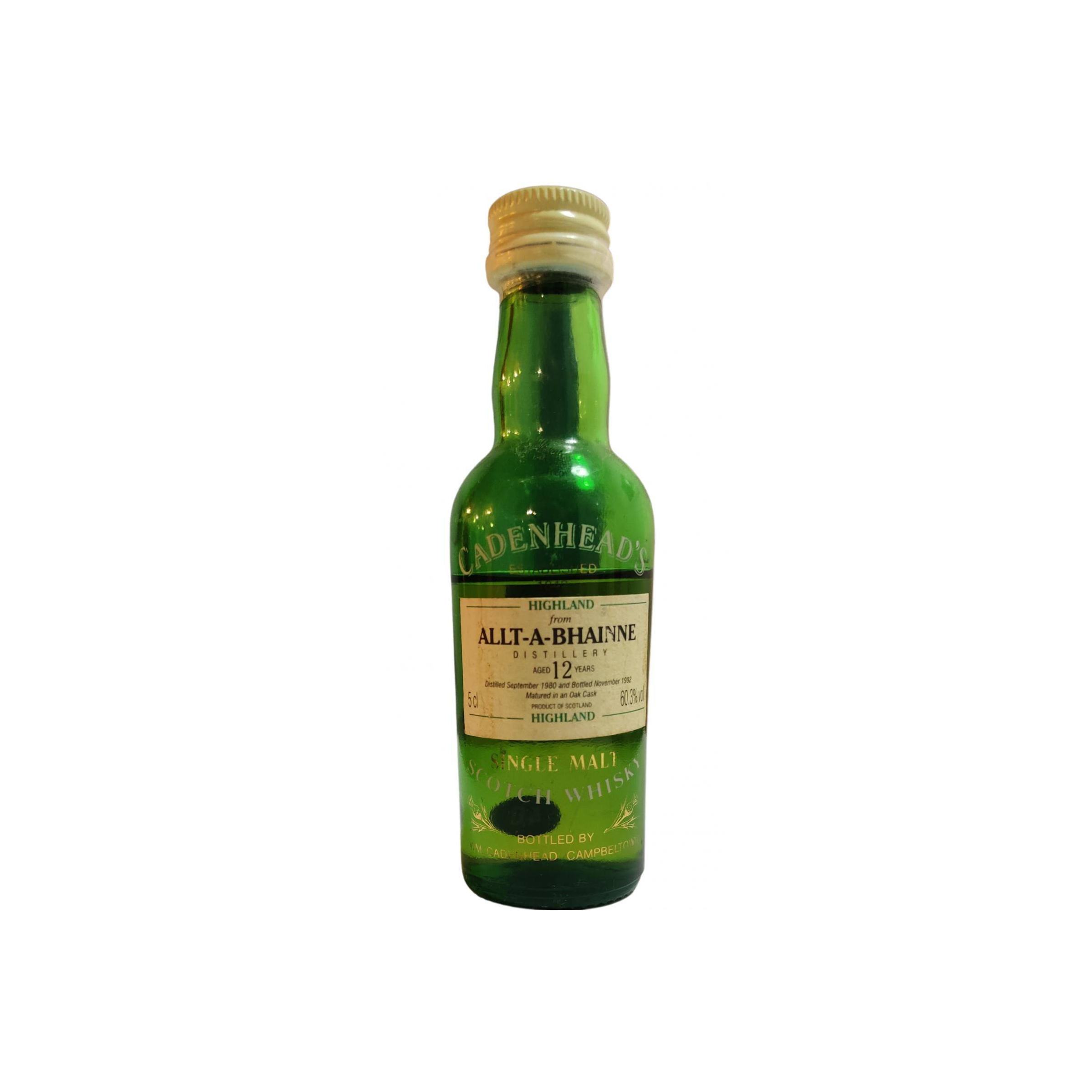 Allt-A-Bhainne 1980 12 Years Single Malt Whisky 2