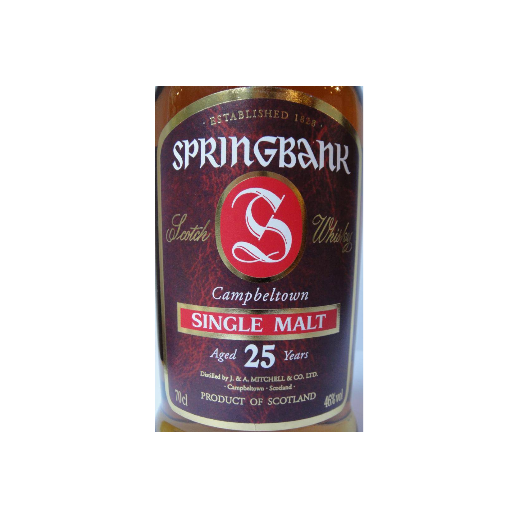 Springbank 25 Years Single Malt Whisky 3