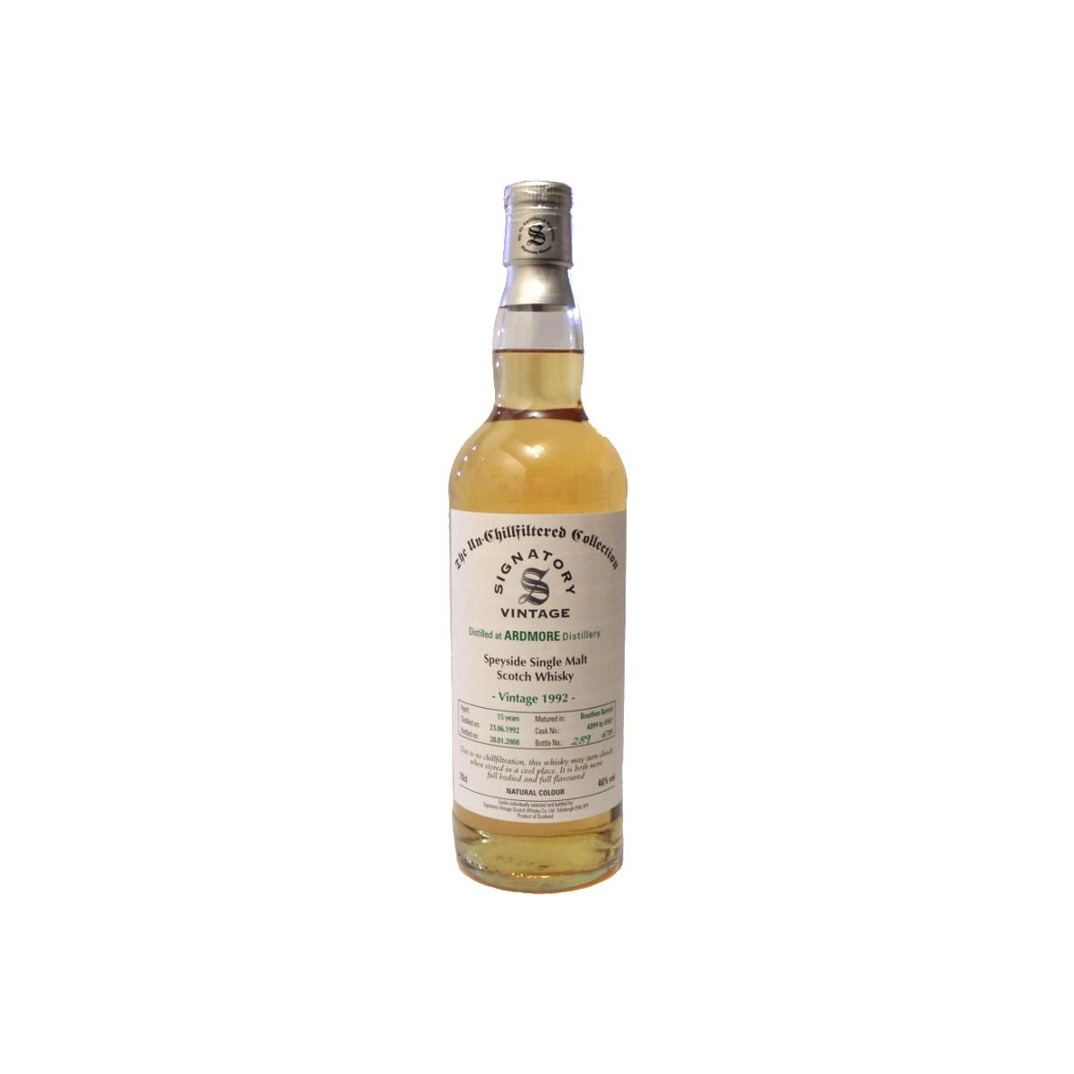 Ardmore The Un-Chillfiltered Collection 1992 15 Years Single Malt Whisky