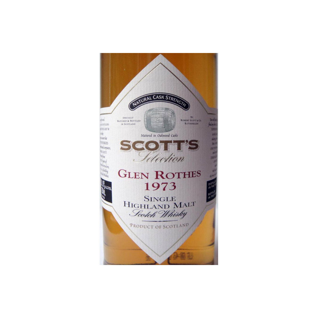 The Glenrothes 1973 27 Years Single Malt Whisky 2
