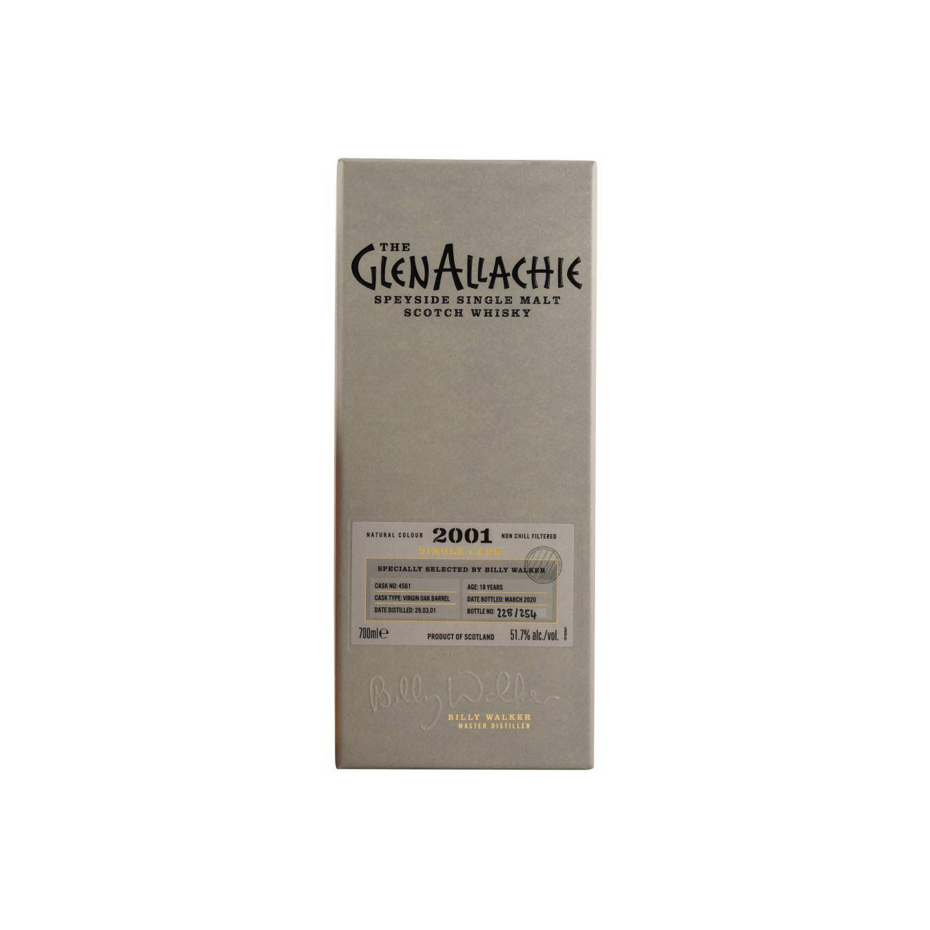 The GlenAllachie Single Cask 2001 18 Years Single Malt Whisky 3